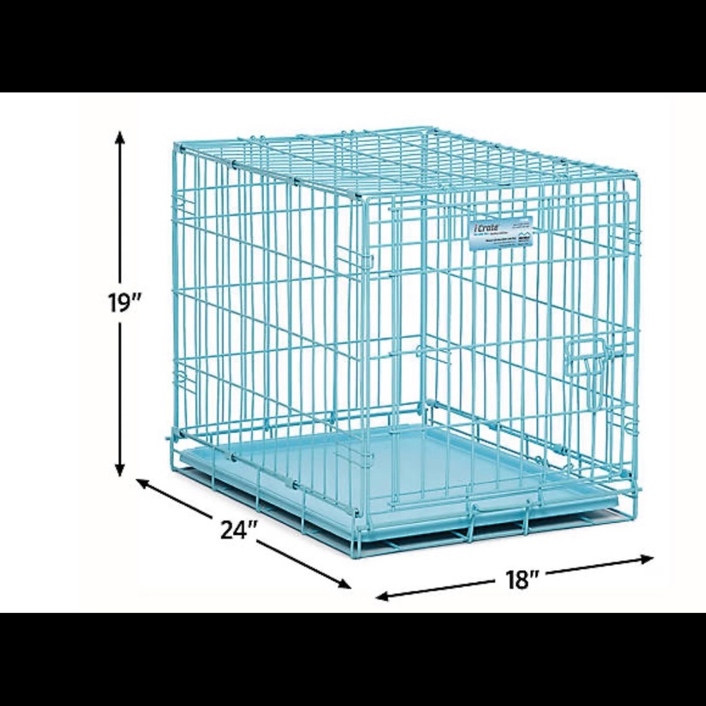 Puppy or small dog crate